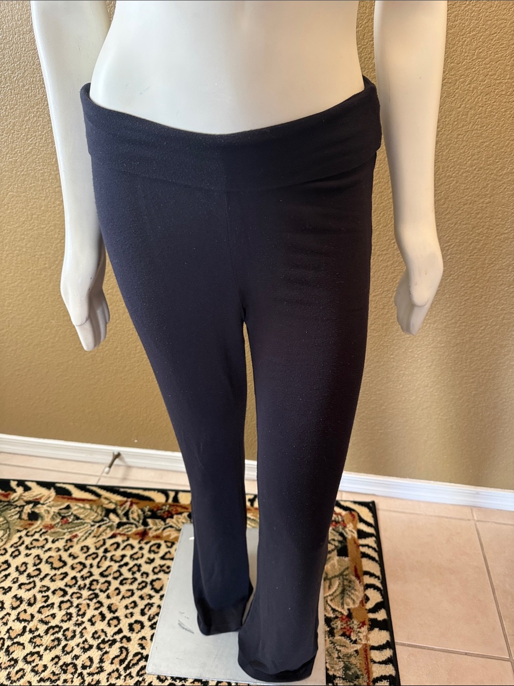 Y2K Beach Bunny Black Wide Leg Lounge Pants